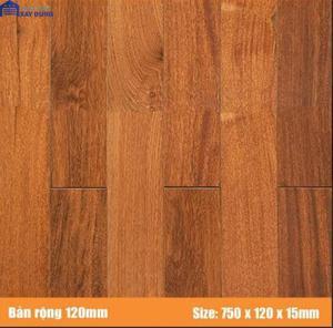 Sàn gỗ Căm Xe 750 x 90mm