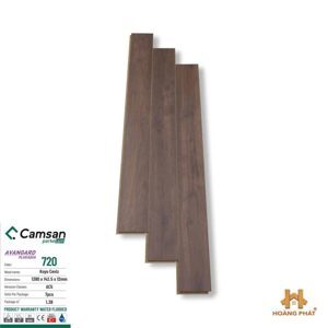 Sàn gỗ Camsan 12mm 720
