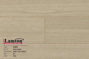 Sàn gỗ công nghiệp cao cấp 8ly Lamton AG801