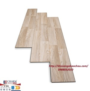 Sàn gỗ công nghiệp Charm Wood K981