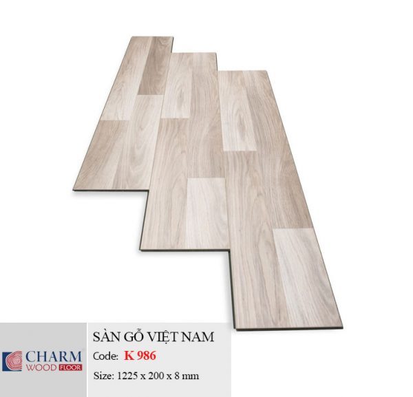 Sàn gỗ công nghiệp Charm Wood K986
