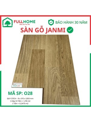 Sàn gỗ công nghiệp Janmi O28