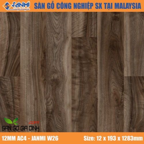 Sàn gỗ công nghiệp Janmi W26