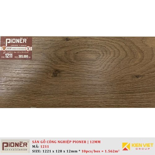 Sàn gỗ công nghiệp Pioner 1211
