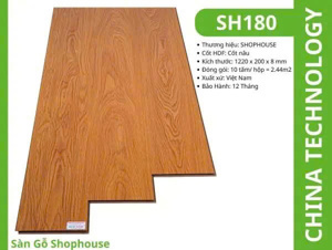 Sàn gỗ công nghiệp ShopHouse SH180