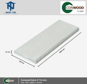 Sàn gỗ Conwood Deck 4″/14mm