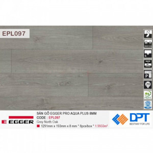 Sàn gỗ Egger Aqua Pro EPL097 - 8mm
