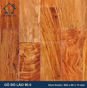Sàn gỗ Gõ Đỏ Lào 900x18mm