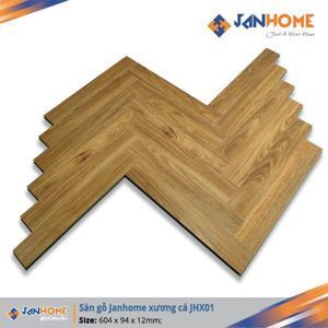 Sàn gỗ Janhome xương cá JHX01
