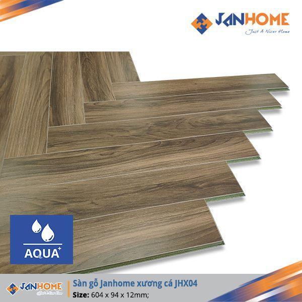 Sàn gỗ Janhome xương cá JHX04