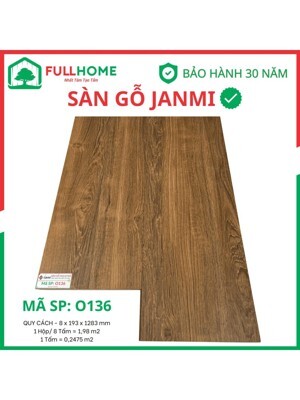 Sàn gỗ Janmi O136