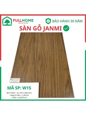 Sàn gỗ Janmi W15