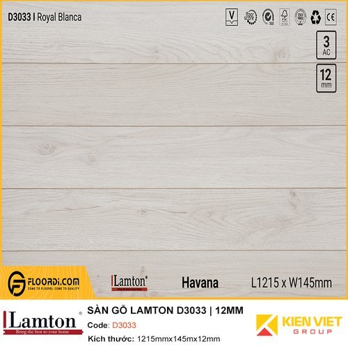 Sàn gỗ Lamton D3033