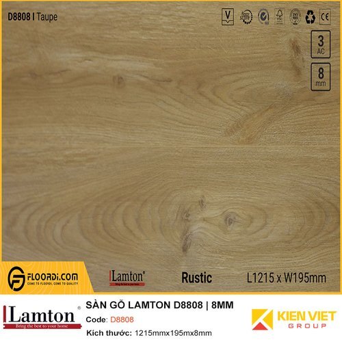 Sàn gỗ Lamton D8808