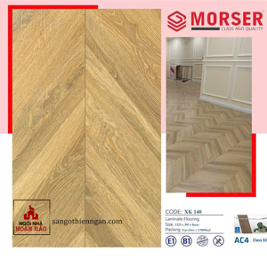 Sàn gỗ Morser xương cá XK140