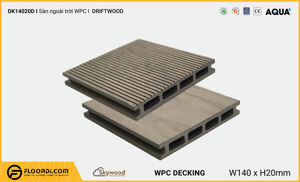 Sàn gỗ ngoài trời WPC Skywood Driftwood DK14020D