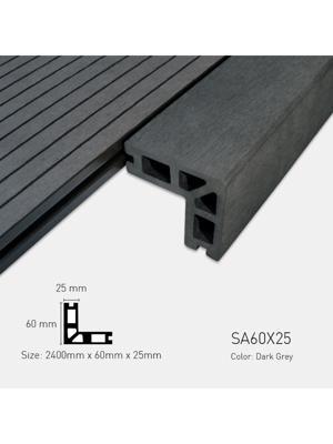 Sàn gỗ nhựa ngoài trời Awood SA60x25