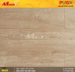 Sàn gỗ Pago M405