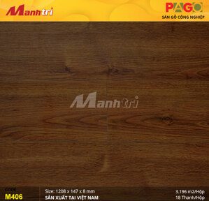Sàn gỗ Pago M406