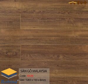Sàn gỗ Robina O136 (8mm bản nhỏ)