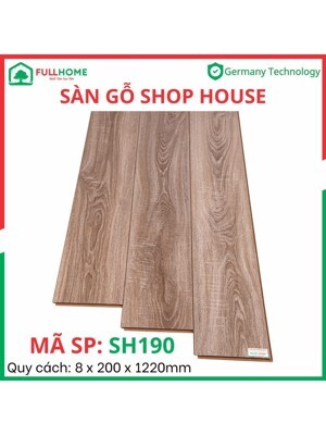 Sàn gỗ ShopHouse SH190