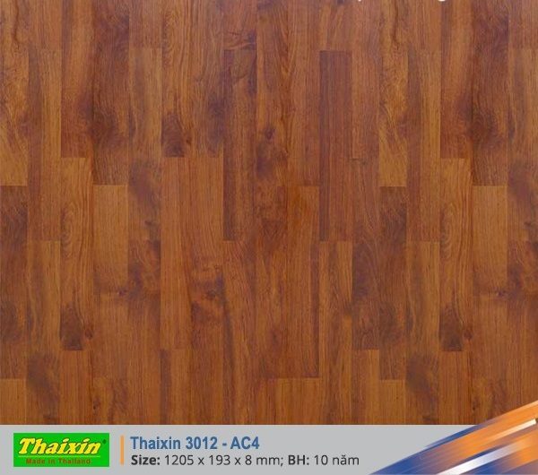 Sàn gỗ Thaixin 3012 Kích thước 1205mm x 193mm x 8mm