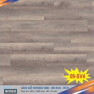Sàn gỗ Wineo 09 SV4