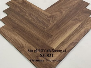 Sàn gỗ xương cá Povar 12mm XC821