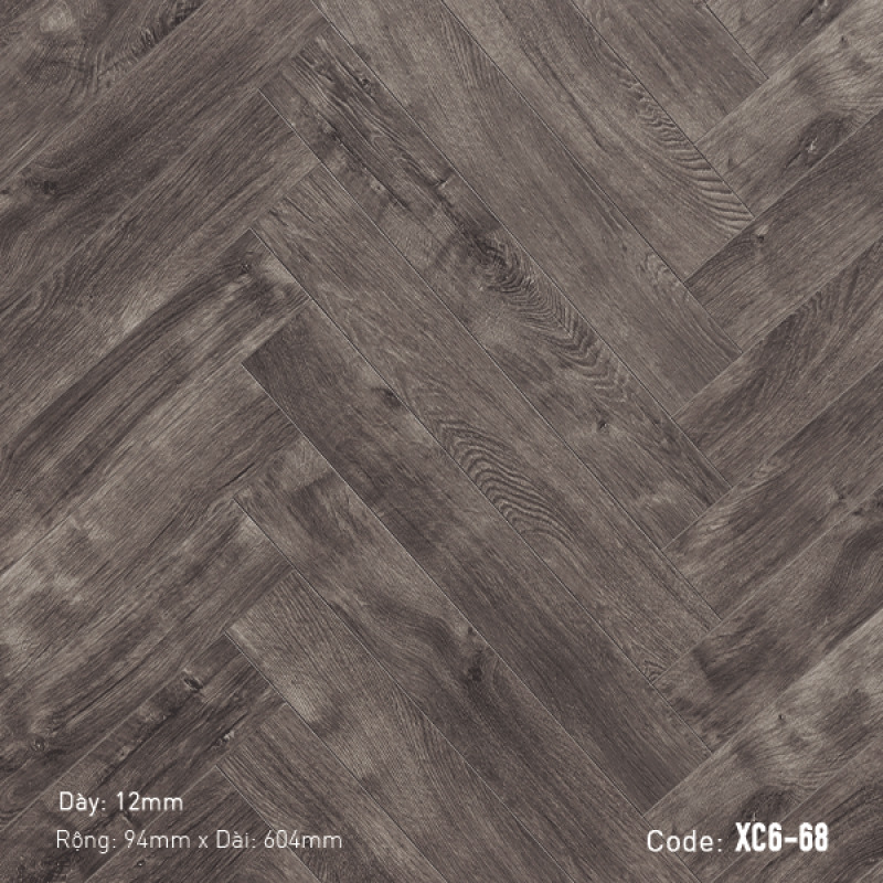 Sàn gỗ xương cá XC6-68