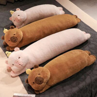 [SẴN] GỐI ÔM THÚ NHỒI BÔNG CAPYBARA GỐI GÁC CHÂN DỄ THƯƠNG