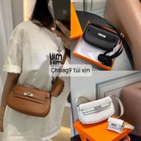 Sẵn Hà NộiTúi đeo chéo túi h.m size 19 full box chất da kèm ví mini mẫu mới 2024- Giang Bags