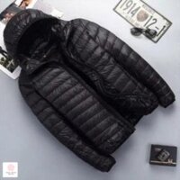 [SẴN HÀNG] Áo khoác nam cho người mập ( 45kg đến 110kg- đủ size M đến 5XL) ☑️ áo phao siêu nhẹ nam, loại có mũ