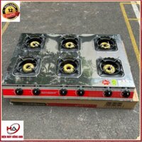 (Sẵn hàng) Bếp gas công nghiêp (1,3,4,6 đầu đốt) bh 12 tháng.