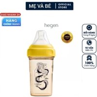 (sẵn hàng) Bình sữa hegen dragon 240ml, phiên bản rồng vàng giới hạn