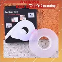 Sẵn hàng combo 10 cuộn băng dính trong silicol 2 mặt 3m