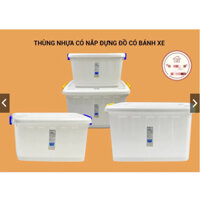 [sẵn-hàng] COMBO 5 Thùng 75L nhựa đựng đồ chơi có nắp. thùng nhựa đựng đồ có bánh xem tiện lợi   [bán chạy]