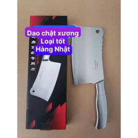 (Sẵn hàng) Dao Chặt Thịt, Chặt Xương, Băm Thịt Bản Lớn Chất Liệu Inox