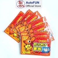 (Sẵn Hàng Date 2027) Bộ 500 Miếng Dán Giữ Nhiệt Con Chuột Túi, Dán Nóng Cơ Thể, Bàn Chân - Sưởi Ấm