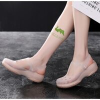 [Sẵn Hàng] Dép Sục Đi Mưa Veblen Cao Su Non Cao Cấp, Giày Y Tá, Bác Sĩ, Y Tế, Đi Biển - Mã P3