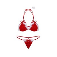 SẴN HÀNG GIAO NGAY [BÁN CHẠY NHẤT] [ Bk091] bộ đồ lót noel - cosplay sexy - CẨM LƯU