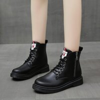 (Sẵn hàng) GIÀY Boot nữ thời trang cá tính phong cách HÀN QUỐC
