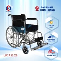 (Sẵn Hàng - Hỏa Tốc) chính hãng Lucass - Xe lăn cho người già - Xe Lăn Lucass X9, X9J, X91, Xe Lăn Tiêu Chuẩn