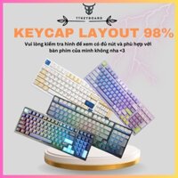 [Sẵn Hàng] Keycap Bóc Phím Cho Bàn Phím Cơ - Chất Liệu PBT DoubleShot - Layout 98% - Giá Rẻ - TTKeyboard