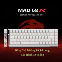 SẴN HÀNG | MAD68 R White Edition | MADLIONS | Bàn Phím HE | Rapid Trigger | BH 12 THÁNG | CHÍNH HÃNG | FULL VAT