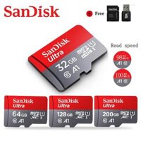 ♥【Sẵn Hàng】 + Miễn Phí + COD♥Sandisk Thẻ Micro SD Ultra Micro SD 64GB 128 GB 256GB 400GB 16G 32GB Thẻ Flash SD/TF Thẻ Nhớ 32 64 128 Gb MicroSD Cho Điện Thoại