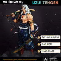 [SẴN HÀNG] - Mô Hình Âm Trụ Uzui Tengen dáng đứng siêu ngầu cao 33cm - Figure Kimetsu No Yaiba - Nobox