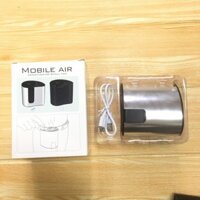 [Sẵn hàng] Quạt tích điện mini gắn thắt lưng 1200mAh