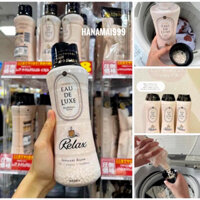 [Sẵn hàng ship] Viên xả khô quần áo  Lenor eau de luxe relax Nhật 520ml