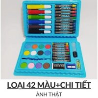 {Sẵn Hàng} sỉ, lẻ Hộp màu ❤️Chọn loại 42/86 chi tiết❤️ đủ bút chì sáp màu nước...tập tô màu đồ chơi giáo dục cho trẻ em