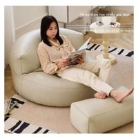 [Sẵn hàng] Sofa hình bán nguyệt lười biếng, ghế dựa thư giãn, có thể nằm có thể ngủ tatami, phòng ngủ phòng khách loại nhỏ sofa đơn